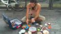 Percussioniste de rue