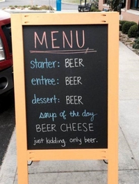 Y a quoi au menu ?