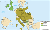 la carte de l'europe dans Battlefield 1