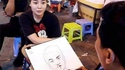 Portraitiste de rue