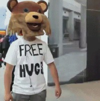 Free hugs Pedobear