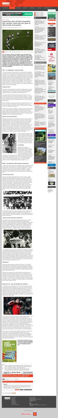 Quand le foot n'était pas (qu')une histoire de fric...
