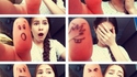 Selfies avec un pouce
