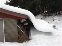 Coulée de neige