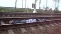 Russes sous le train