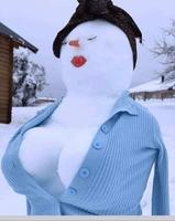 Le bonne femme de neige 