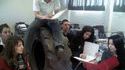 En classe
