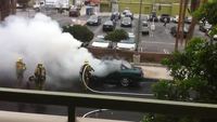 Explosion de voiture