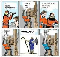 Open the gate!