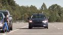 Test du système de freinage d'urgence automatique