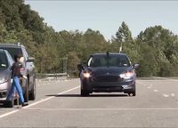 Test du système de freinage d'urgence automatique