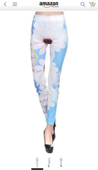 Pantalon à fleurs