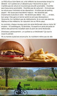 Les cyclistes c'est nul !