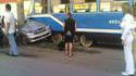 Accident spectaculaire