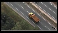 30-tonne Dumper Truck Police Chase 