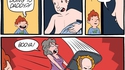 Mais qu'est-ce que maman est en train de faire à papa ?