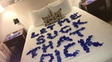 Message romantique