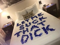 Message romantique
