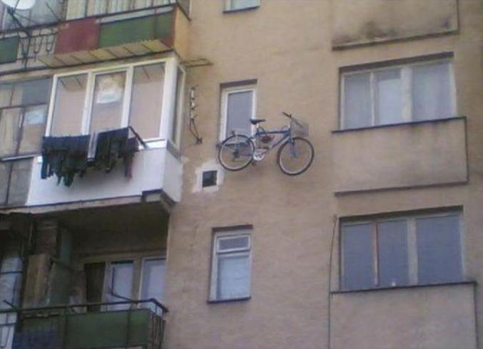 Une bonne combine pour ne pas se faire voler son vélo.