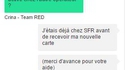 Service client SFR