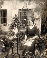 1915, jeune fille bourgeoise