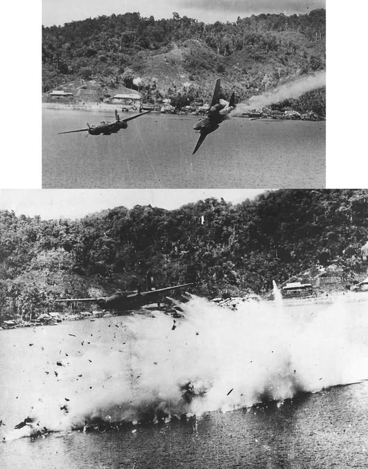...touché par la DCA japonaise, il s'est écrasé lors d’une attaque sur Kokas (New Guinea) le 22 juillet 1944.
