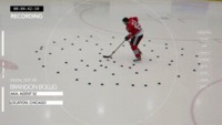 Entraînement de hockeyeur