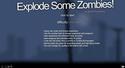 Explode some zombies !