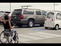 The car for the disabled