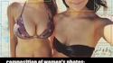 Composition d'une photo de femmes