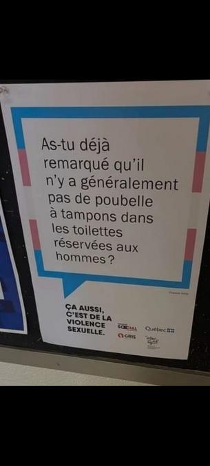 en vers les homme pour une fois