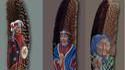 Peinture sur plumes