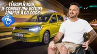 Tétraplégique, découvre comment il conduit sa voiture !