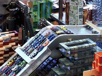 Un circuit géant Hot Wheels