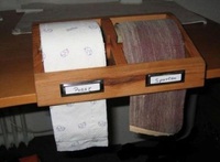 Le papier toilette