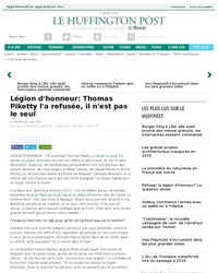 Ils ont refusé la Légion d'Honneur