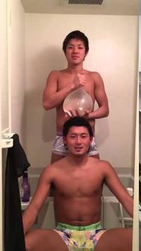 Japanese Condom Head Challenge