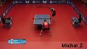 Ping pong acrobatique