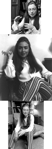 Hillary future Clinton en 1968