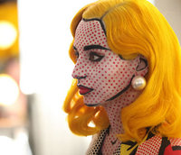 Cosplay pop art