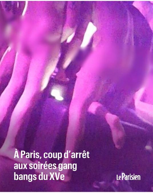 Le 9 août 2025, à Paris dans le 15e arrondissement rue d'Alleray, des soirées gang bang étaient organisées régulièrement dans des locaux commerciaux en sous sol où une femme consentante était placée au centre de l'attention de plusieurs hommes successifs, les participants payaient environ 80 euros chacun parfois jusqu'à une vingtaine de personnes, comme seuls des frais d'entrée étaient facturés et comme tous les participants se présentaient majeurs et consentants les autorités judiciaires ne pouvaient pas facilement intervenir sur le volet sexuel, en revanche les riverains en avaient assez et se sont plaints des nuisances psychologiques et morales ainsi que des allées et venues incessantes, certains habitants ont fait part sur les réseaux sociaux de leur malaise en estimant que la limite entre échangisme et prostitution était floue et en s'inquiétant d'une exploitation commerciale et de risques sanitaires quand d'autres ont critiqué la manière dont la presse et l'opinion publique jugeaient la moralité de ces pratiques, face à cette exaspération la mairie et la préfecture ont cherché une autre voie et ont identifié une faille administrative l'organisateur avait déposé en février une demande de dérogation d'accessibilité après une mise en demeure cette dérogation a été refusée par la préfecture et la préfecture a interdit l'accueil du public en conséquence la soirée prévue début septembre a été annulée cependant l'organisateur a laissé entendre une possible reprise vers novembre voire plus tôt