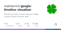 Pour ceux qui ont un android : Google Time Line visualizer 