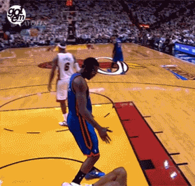 Le gros vent du basketteur