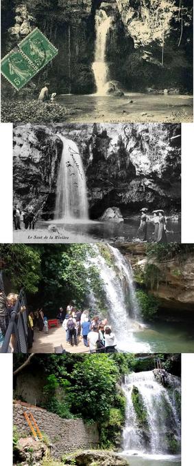 Je dois être franc avec les p'tits lombriks : Cette cascade est rarement "en eau", elle est plutôt à sec une bonne partie de l'année. D'autre part, le fameux ruisseau des Aygalades a servi (et sert encore quelquefois hélas) d'égout à ciel ouvert. Heureusement, il existe maintenant une association pour la préservation du site...