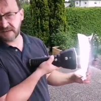 Démonstration de lampe-torche