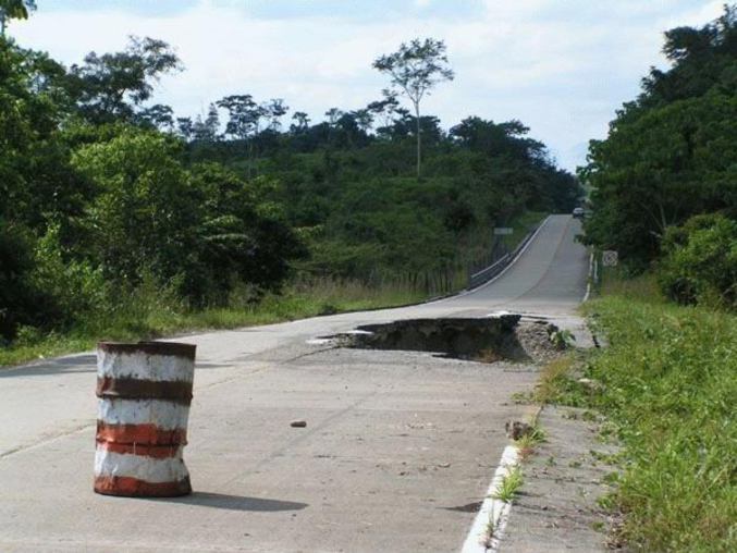 Un incident sur une route mal signalé.