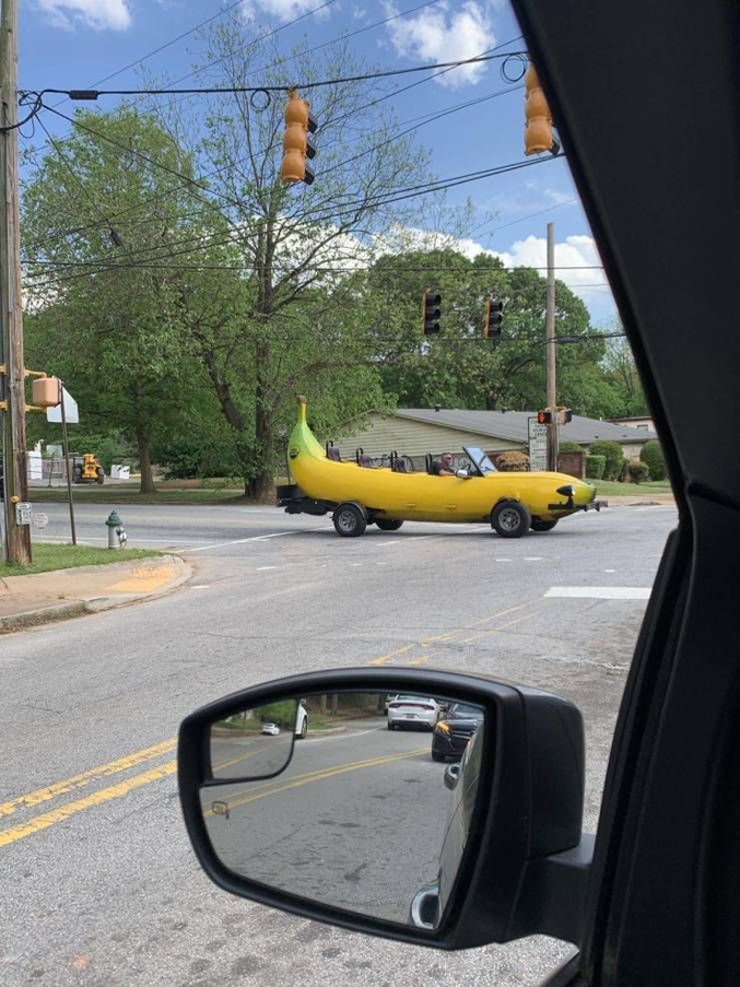 La voiture de Super-Banane !