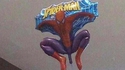 Un spiderman bien gonflé