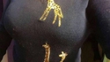 Girafe curieuse