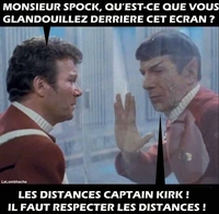 Les personnages de Startrek doivent obéir aux injonctions du temps